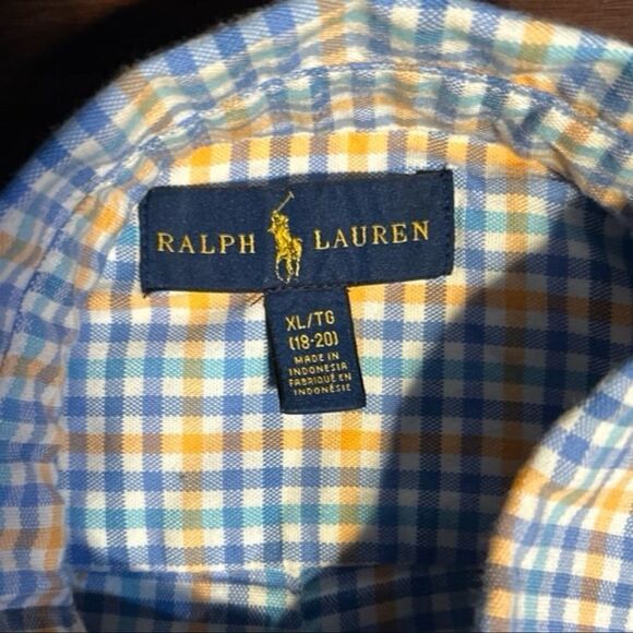 Ralph Lauren Boys Button Down Shirt - Picture 3 of 5